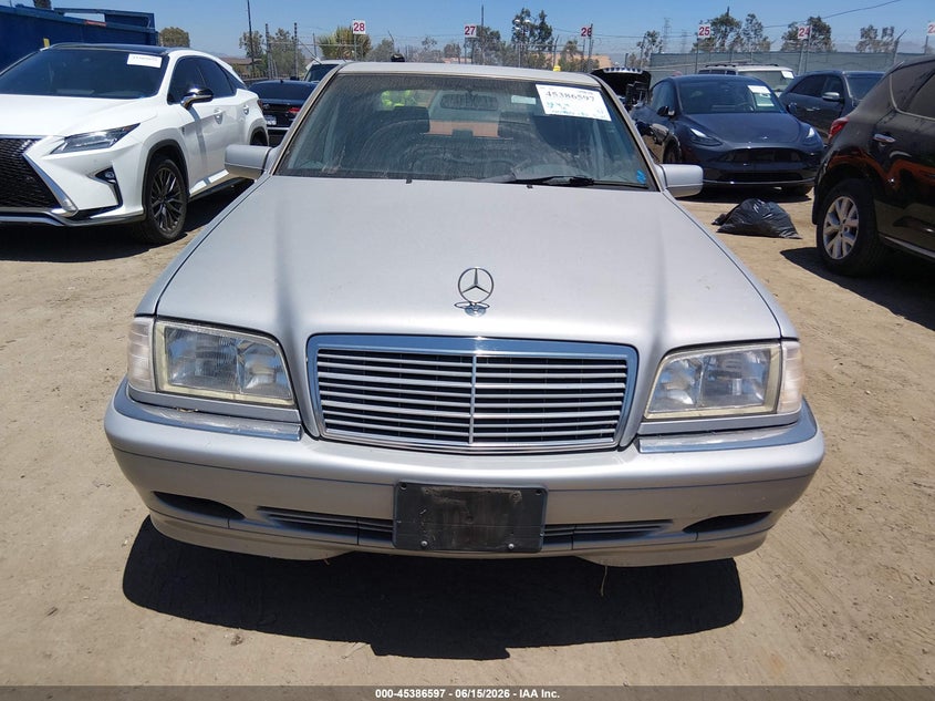 1998 Mercedes-benz C class VIN WDBHA23G0WA589217 IAAI salvage auction — NORMAL WEAR, Clear - Dealer Only (California), sold $100 on 2026-07-22 (photo 6)