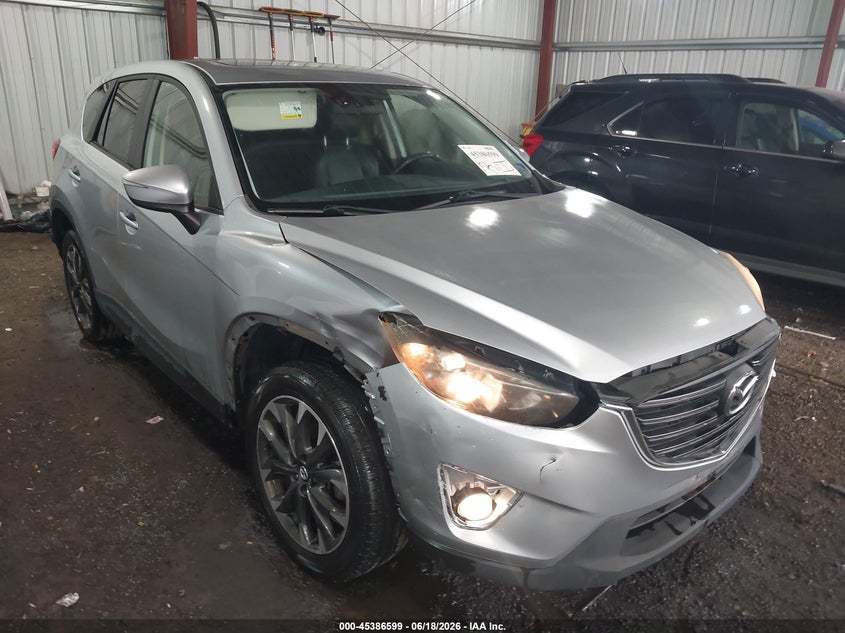 2016 Mazda Cx-5 VIN JM3KE2DY4G0648139 IAAI salvage auction — FRONT END, Salvage (Virginia), sold $4,925 on 2026-07-24 (photo 1)