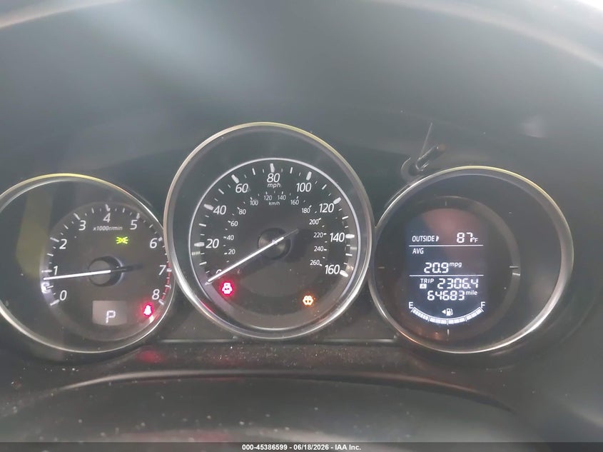 2016 Mazda Cx-5 VIN JM3KE2DY4G0648139 IAAI salvage auction — FRONT END, Salvage (Virginia), sold $4,925 on 2026-07-24 (photo 7)