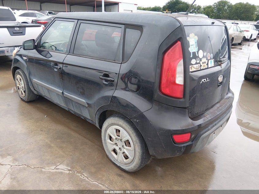 2013 Kia Soul VIN KNDJT2A53D7613681 IAAI salvage auction — NORMAL WEAR, Original (Ohio), sold $425 on 2026-07-21 (photo 3)