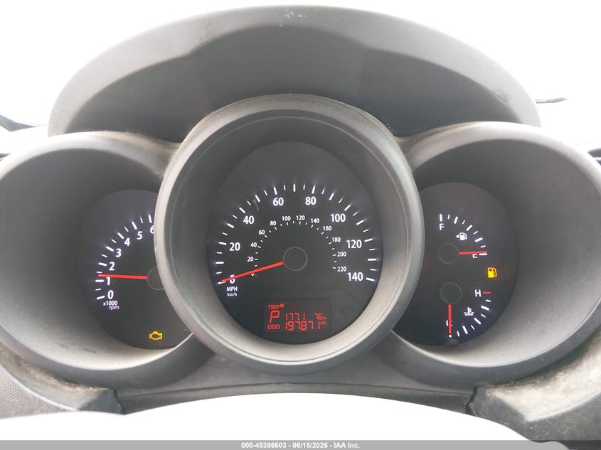 2013 Kia Soul VIN KNDJT2A53D7613681 IAAI salvage auction — NORMAL WEAR, Original (Ohio), sold $425 on 2026-07-21 (photo 7)