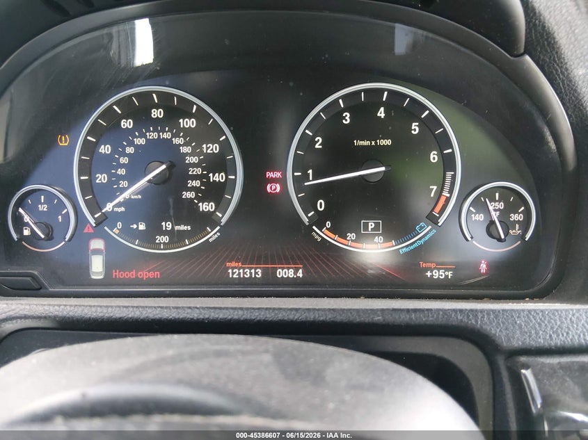 2011 BMW 5 series VIN WBASN4C5XBC209690 IAAI salvage auction — NORMAL WEAR, Clear (Nevada), sold $950 on 2026-07-23 (photo 7)