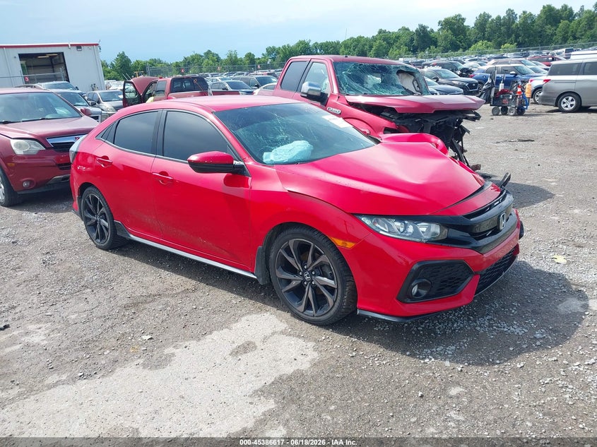 2018 Honda Civic VIN SHHFK7H41JU237764 IAAI salvage auction — FRONT END, Salvage (Idaho), sold $2,250 on 2026-07-20 (photo 1)