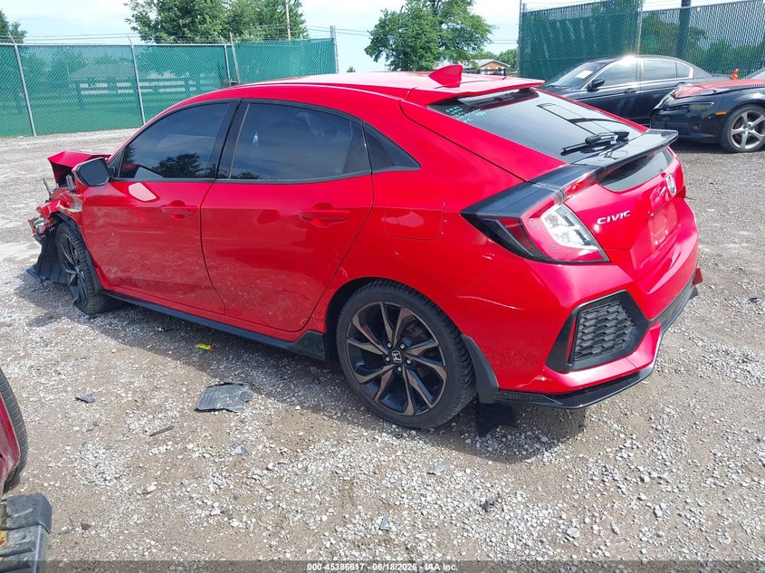 2018 Honda Civic VIN SHHFK7H41JU237764 IAAI salvage auction — FRONT END, Salvage (Idaho), sold $2,250 on 2026-07-20 (photo 3)