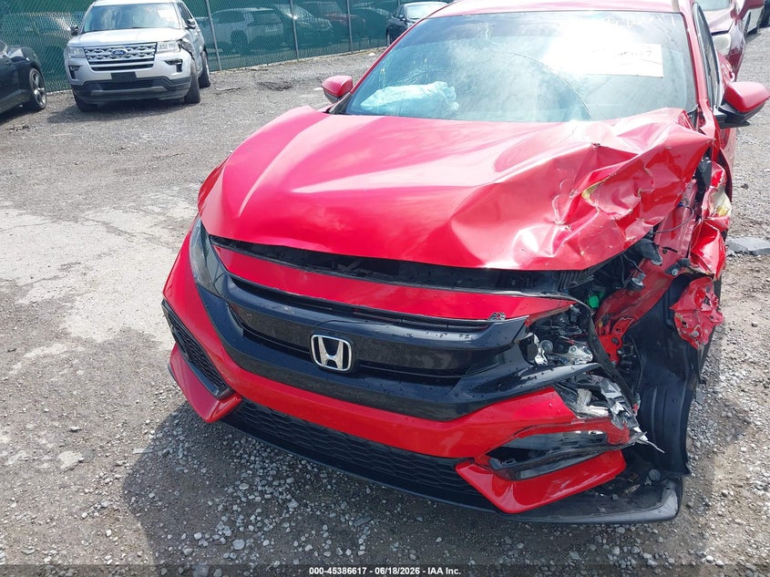 2018 Honda Civic VIN SHHFK7H41JU237764 IAAI salvage auction — FRONT END, Salvage (Idaho), sold $2,250 on 2026-07-20 (photo 6)