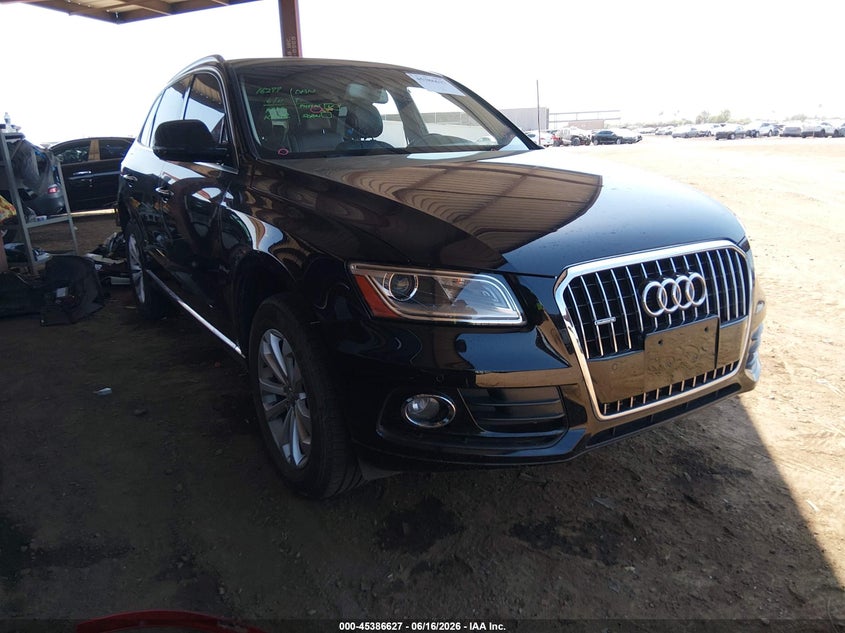 2015 Audi Q5 VIN WA1LFAFP1FA139895 IAAI salvage auction — REAR END, Salvage (Arizona), sold $2,250 on 2026-07-28 (photo 1)
