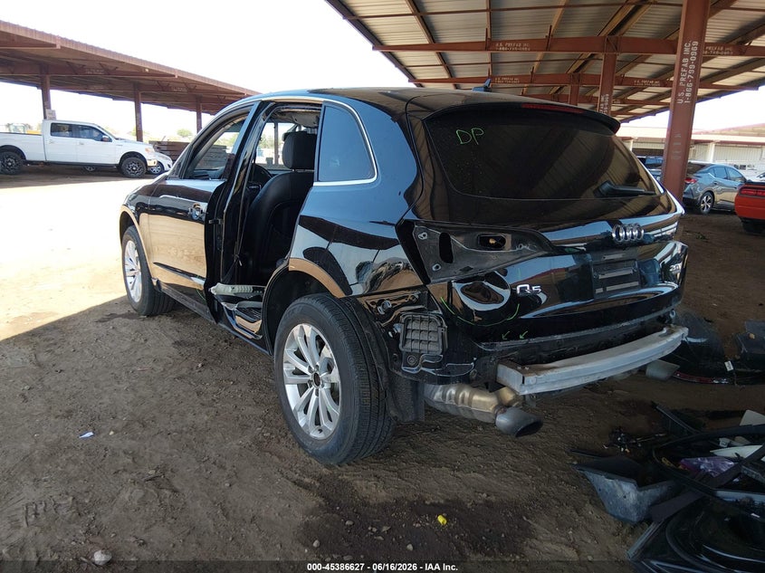2015 Audi Q5 VIN WA1LFAFP1FA139895 IAAI salvage auction — REAR END, Salvage (Arizona), sold $2,250 on 2026-07-28 (photo 3)