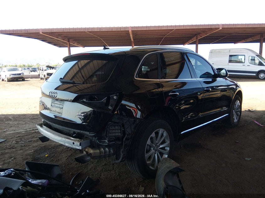 2015 Audi Q5 VIN WA1LFAFP1FA139895 IAAI salvage auction — REAR END, Salvage (Arizona), sold $2,250 on 2026-07-28 (photo 4)