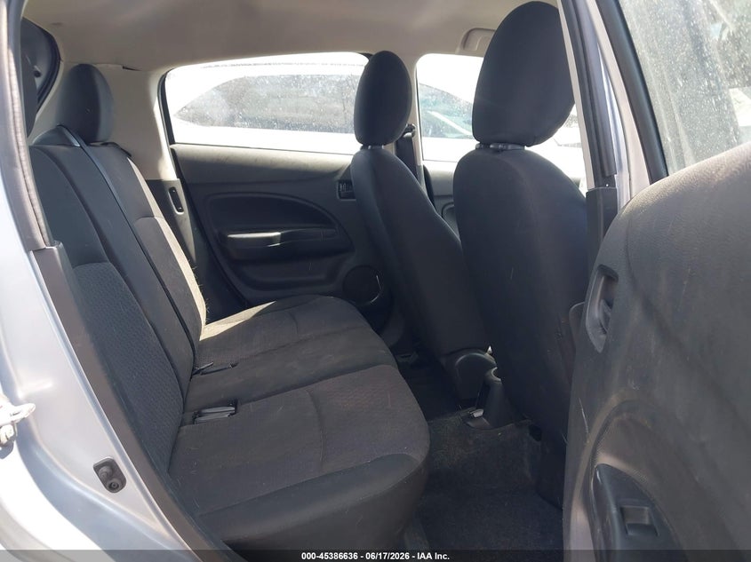 2020 Mitsubishi Mirage VIN ML32A3HJ3LH004606 IAAI salvage auction — FRONT END, Salvage Title, sold $800 on 2026-07-19 (photo 8)