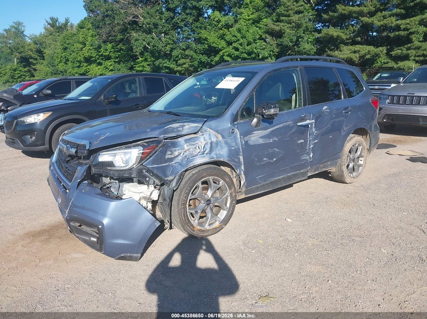 2018 Subaru Forester VIN JF2SJAWC3JH528570 IAAI salvage auction — LEFT SIDE, Salvage Title, sold $1,800 on 2026-07-30 (photo 2)
