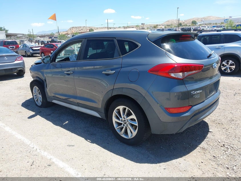 2017 Hyundai Tucson VIN KM8J33A41HU401524 IAAI salvage auction — FRONT END, Salvage (New Mexico), sold $1,100 on 2026-07-29 (photo 3)