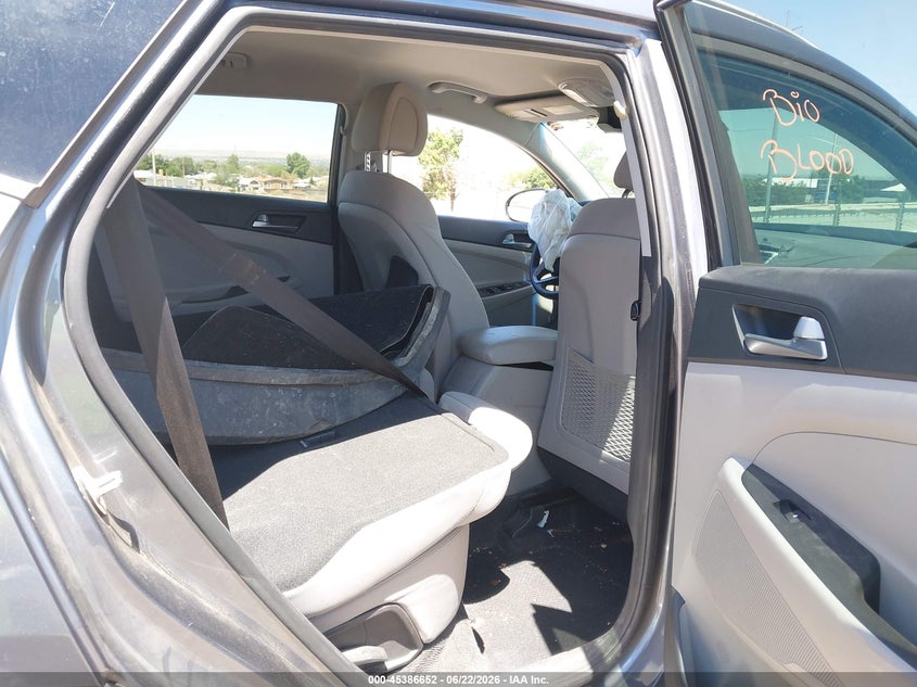 2017 Hyundai Tucson VIN KM8J33A41HU401524 IAAI salvage auction — FRONT END, Salvage (New Mexico), sold $1,100 on 2026-07-29 (photo 8)