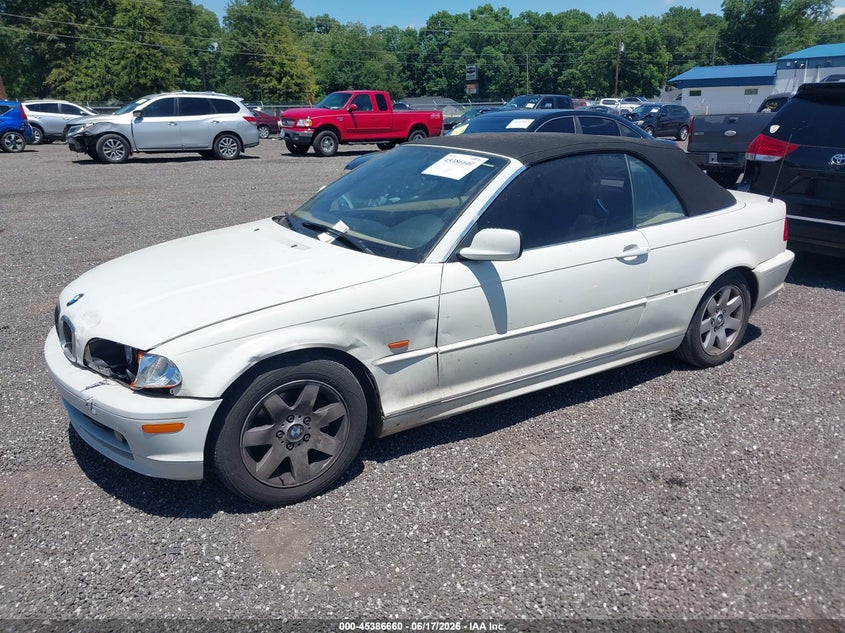 2001 BMW 3 series VIN WBABS33421JY51731 IAAI salvage auction — LEFT FRONT, Salvage (South Carolina), sold $600 on 2026-07-14 (photo 2)