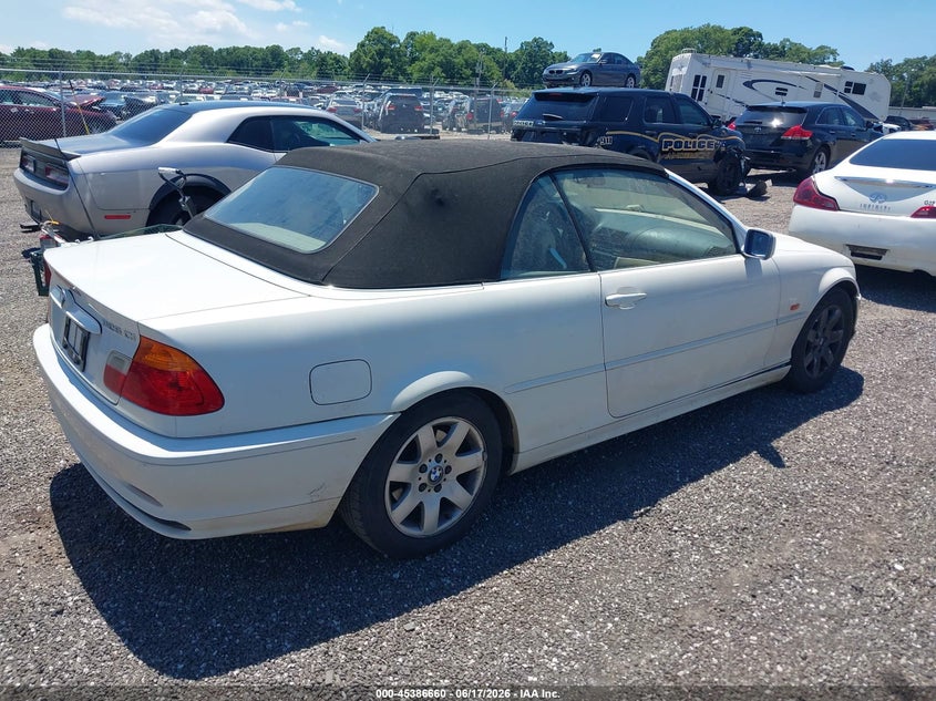 2001 BMW 3 series VIN WBABS33421JY51731 IAAI salvage auction — LEFT FRONT, Salvage (South Carolina), sold $600 on 2026-07-14 (photo 4)