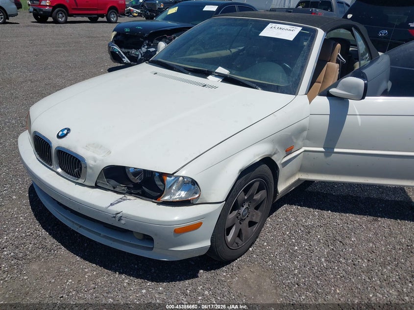 2001 BMW 3 series VIN WBABS33421JY51731 IAAI salvage auction — LEFT FRONT, Salvage (South Carolina), sold $600 on 2026-07-14 (photo 6)