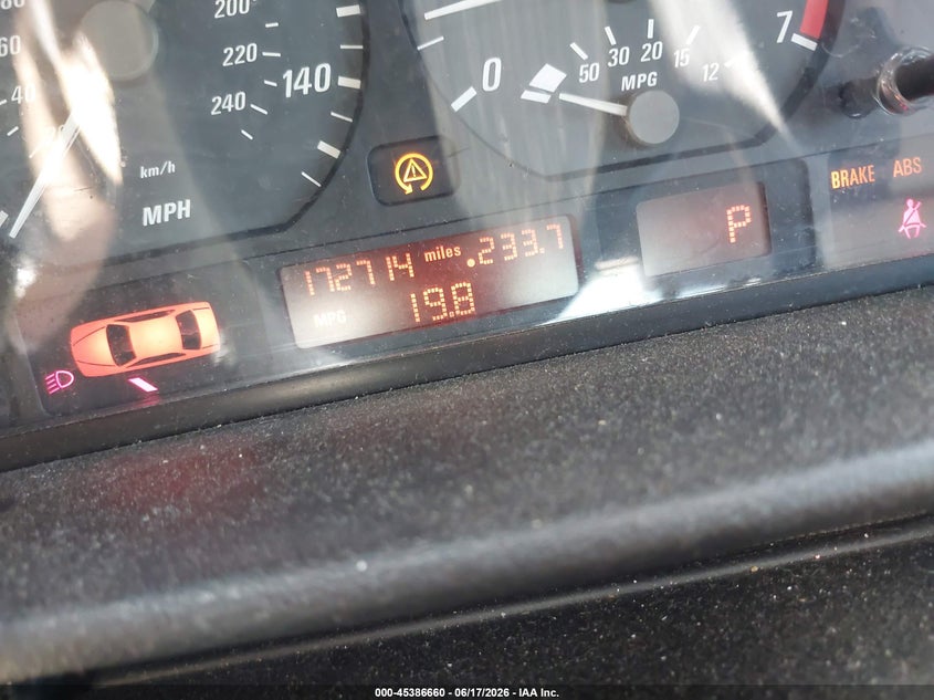 2001 BMW 3 series VIN WBABS33421JY51731 IAAI salvage auction — LEFT FRONT, Salvage (South Carolina), sold $600 on 2026-07-14 (photo 7)