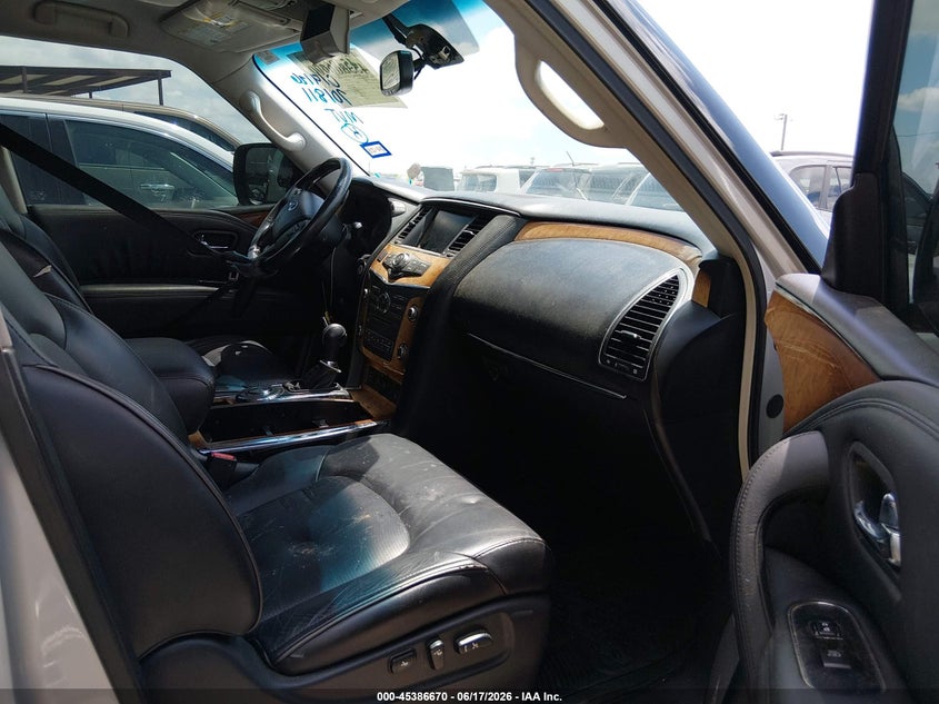 2011 Infiniti Qx56 VIN JN8AZ2ND6B9701811 IAAI salvage auction — NORMAL WEAR, Nrc Lienholder Repossession Paperwork (Texas), sold $1,000 on 2026-07-06 (photo 5)