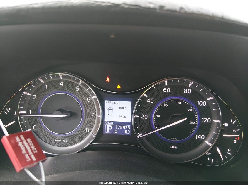 2011 Infiniti Qx56 VIN JN8AZ2ND6B9701811 IAAI salvage auction — NORMAL WEAR, Nrc Lienholder Repossession Paperwork (Texas), sold $1,000 on 2026-07-06 (photo 7)