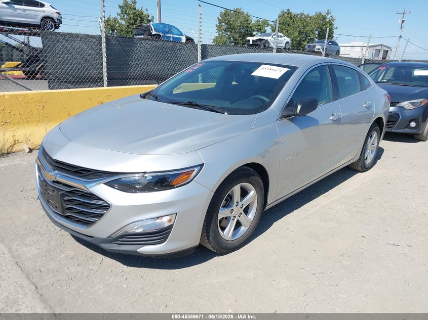 2020 Chevrolet Malibu VIN 1G1ZB5ST9LF154562 IAAI salvage auction — NORMAL WEAR, Clear (California), sold $2,450 on 2026-07-09 (photo 2)