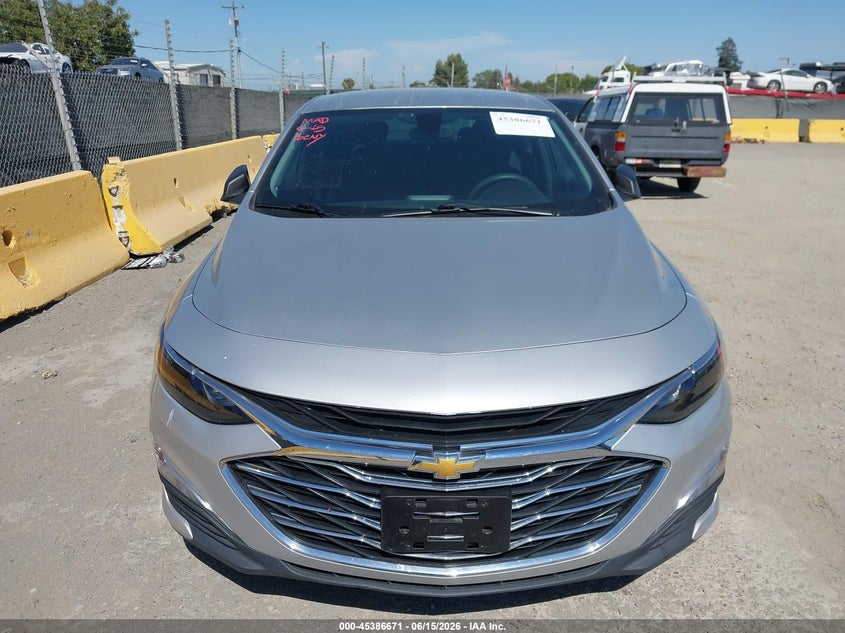 2020 Chevrolet Malibu VIN 1G1ZB5ST9LF154562 IAAI salvage auction — NORMAL WEAR, Clear (California), sold $2,450 on 2026-07-09 (photo 6)