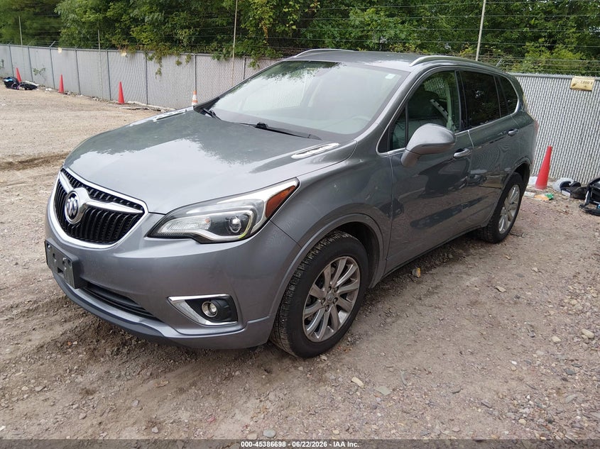 2020 Buick Envision VIN LRBFX2SA7LD150352 IAAI salvage auction — HAIL, Salvage Title, sold $8,100 on 2026-07-22 (photo 2)