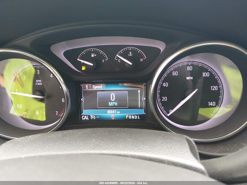2020 Buick Envision VIN LRBFX2SA7LD150352 IAAI salvage auction — HAIL, Salvage Title, sold $8,100 on 2026-07-22 (photo 7)
