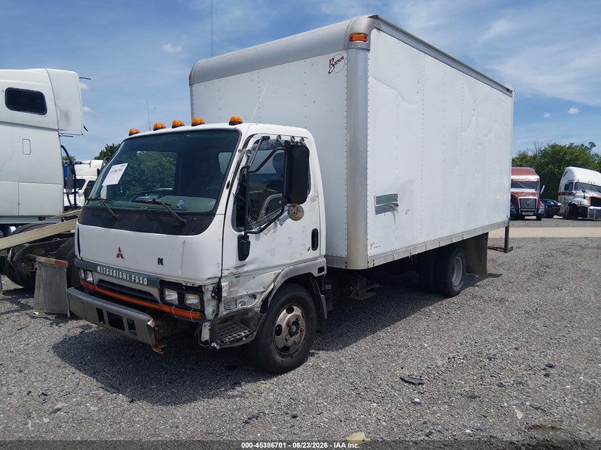 2003 Mitsubishi fuso truck Fe VIN JW6AAF1H53L006999 IAAI salvage auction — Unknown, Salvage (Illinois), sold $625 on 2026-07-29 (photo 2)
