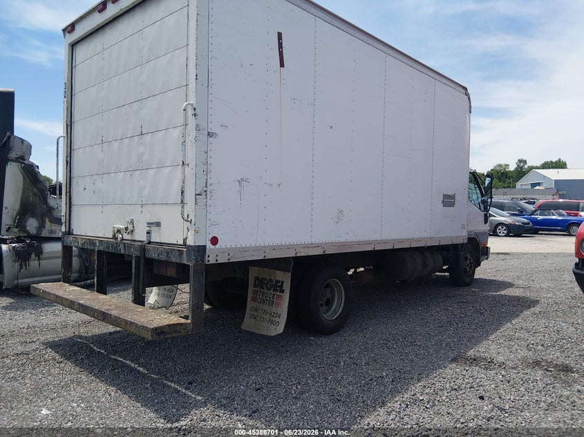 2003 Mitsubishi fuso truck Fe VIN JW6AAF1H53L006999 IAAI salvage auction — Unknown, Salvage (Illinois), sold $625 on 2026-07-29 (photo 4)