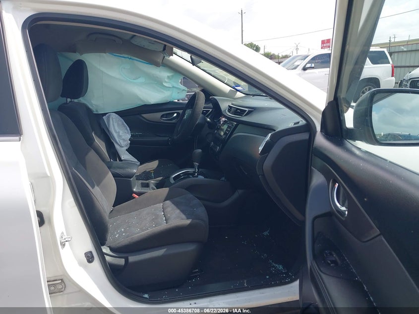 2015 Nissan Rogue VIN KNMAT2MTXFP572902 IAAI salvage auction — LEFT SIDE, Salvage (Texas), sold $1,875 on 2026-07-15 (photo 5)