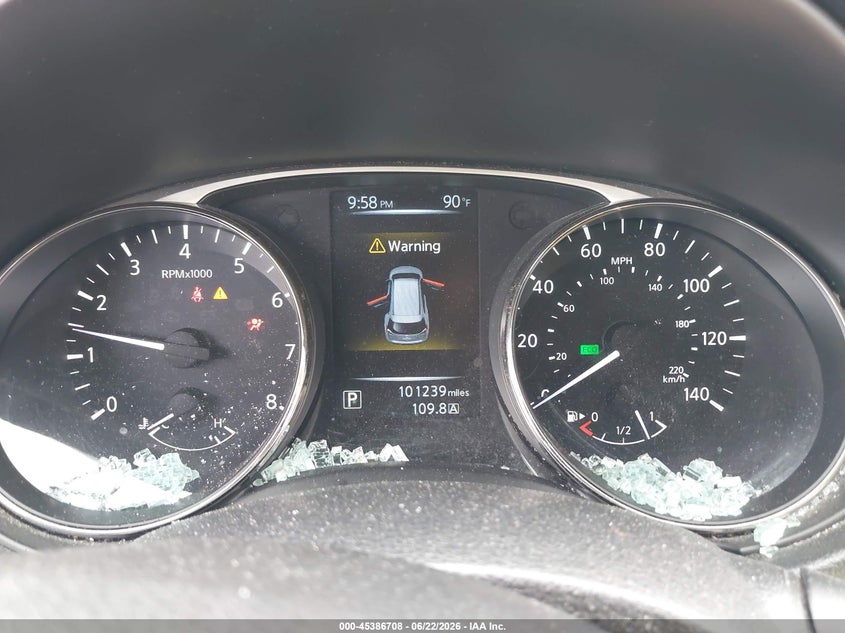 2015 Nissan Rogue VIN KNMAT2MTXFP572902 IAAI salvage auction — LEFT SIDE, Salvage (Texas), sold $1,875 on 2026-07-15 (photo 7)
