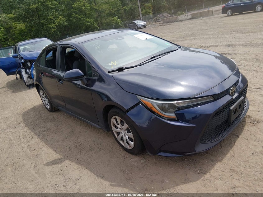2021 Toyota Corolla VIN 5YFEPMAE7MP269370 IAAI salvage auction — FRONT END, Salvage - Greater Than 75% (Maryland), sold $3,900 on 2026-07-09 (photo 1)