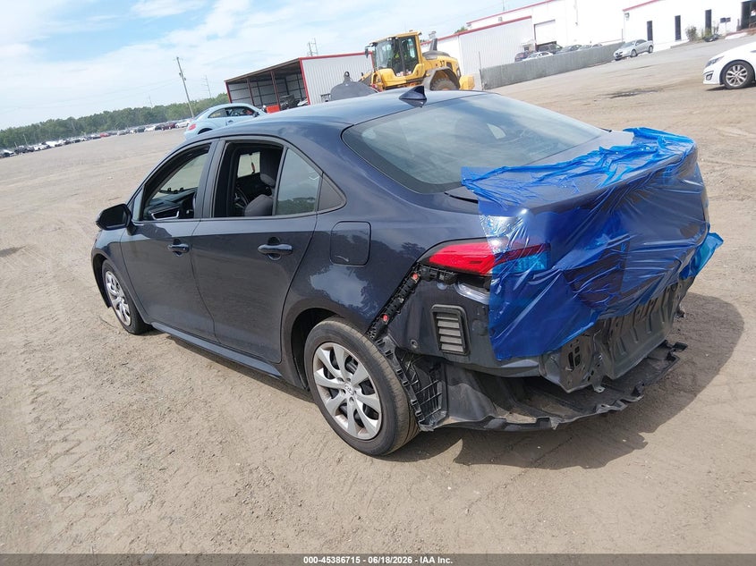 2021 Toyota Corolla VIN 5YFEPMAE7MP269370 IAAI salvage auction — FRONT END, Salvage - Greater Than 75% (Maryland), sold $3,900 on 2026-07-09 (photo 3)