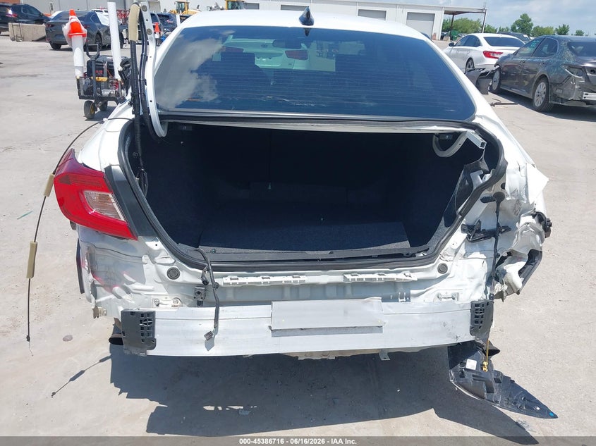 2021 Honda Accord VIN 1HGCV1F32MA119479 IAAI salvage auction — REAR END, Original (Texas), sold $8,400 on 2026-07-29 (photo 6)
