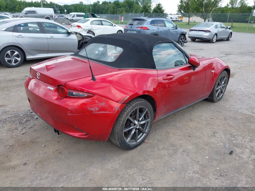 2017 Mazda Mx-5 VIN JM1NDAD78H0120437 IAAI salvage auction — RIGHT SIDE, Mv-907A (New York), sold $4,050 on 2026-07-28 (photo 4)