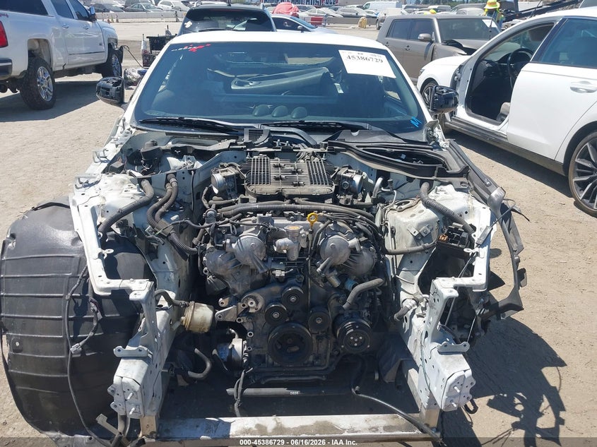2016 Nissan 370z VIN JN1AZ4EH9GM931781 IAAI salvage auction — STRIPPED, Salvage (California), sold $500 on 2026-07-22 (photo 6)