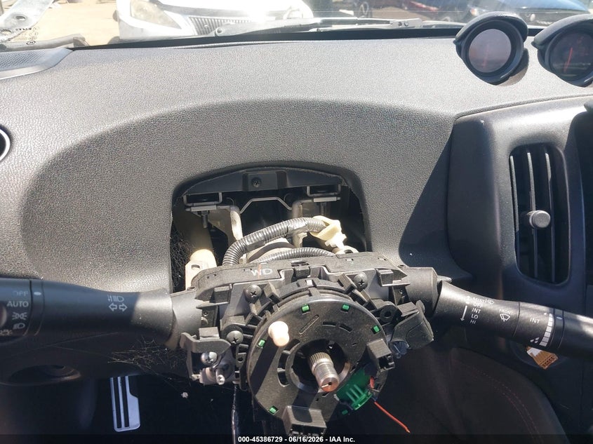2016 Nissan 370z VIN JN1AZ4EH9GM931781 IAAI salvage auction — STRIPPED, Salvage (California), sold $500 on 2026-07-22 (photo 7)