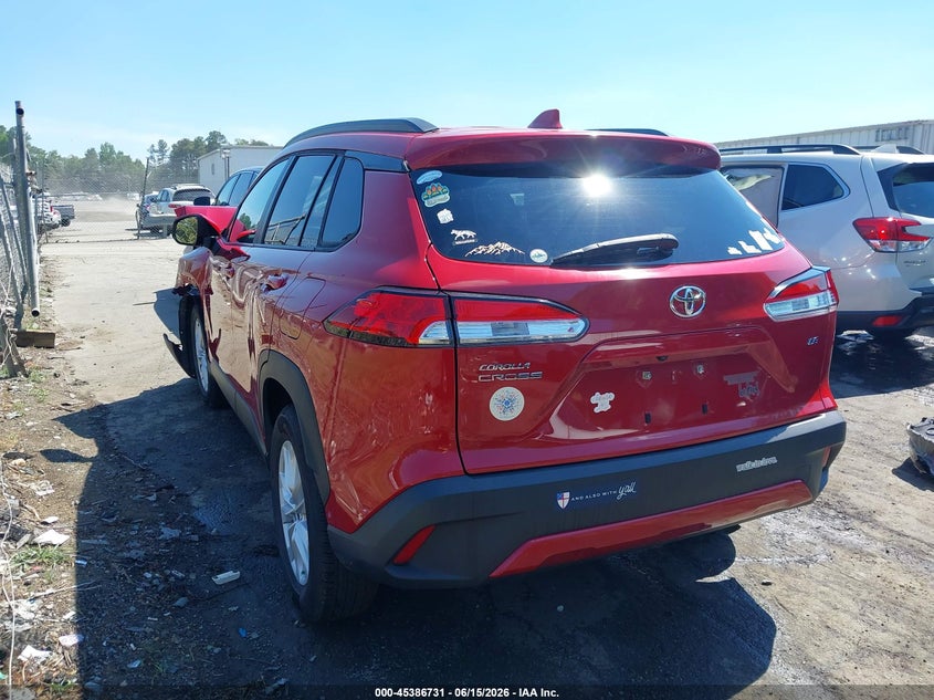 2022 Toyota Corolla cross VIN 7MUCAAAG0NV012509 IAAI salvage auction — FRONT END, Salvage (Georgia), sold $3,000 on 2026-07-30 (photo 3)