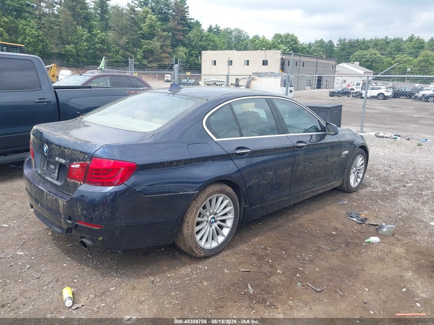 2012 BMW 5er VIN WBAFU7C56CDU63544 IAAI salvage auction — TRANSMISSION, Salvage (Massachusetts), sold $50 on 2026-07-31 (photo 4)