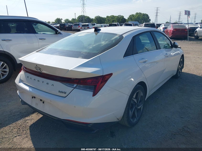 2023 Hyundai Elantra VIN KMHLN4AJ8PU079574 IAAI salvage auction — FRONT END, Salvage (Tennessee), sold $7,600 on 2026-08-01 (photo 4)