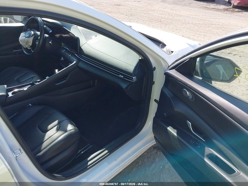 2023 Hyundai Elantra VIN KMHLN4AJ8PU079574 IAAI salvage auction — FRONT END, Salvage (Tennessee), sold $7,600 on 2026-08-01 (photo 5)