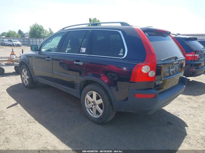 2005 Volvo Xc90 VIN YV1CZ592551145065 IAAI salvage auction — NORMAL WEAR, Clear (Idaho), sold $250 on 2026-07-14 (photo 3)