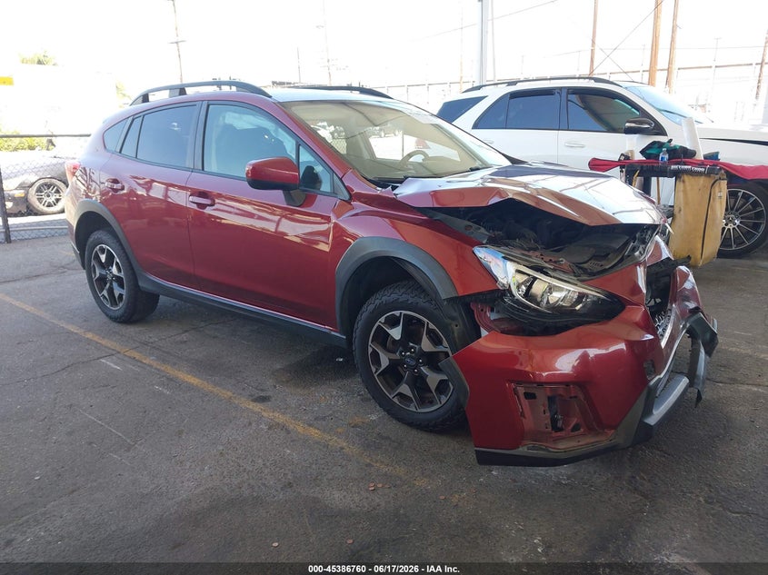 2019 Subaru Xv VIN JF2GTACCXK8308610 IAAI salvage auction — FRONT END, Salvage (California), sold $25 on 2026-07-21 (photo 1)