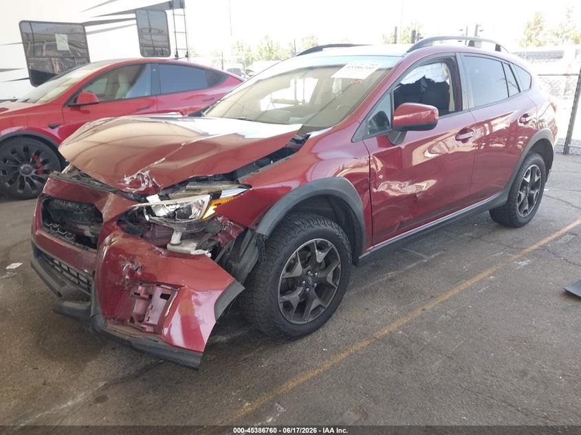 2019 Subaru Xv VIN JF2GTACCXK8308610 IAAI salvage auction — FRONT END, Salvage (California), sold $25 on 2026-07-21 (photo 2)