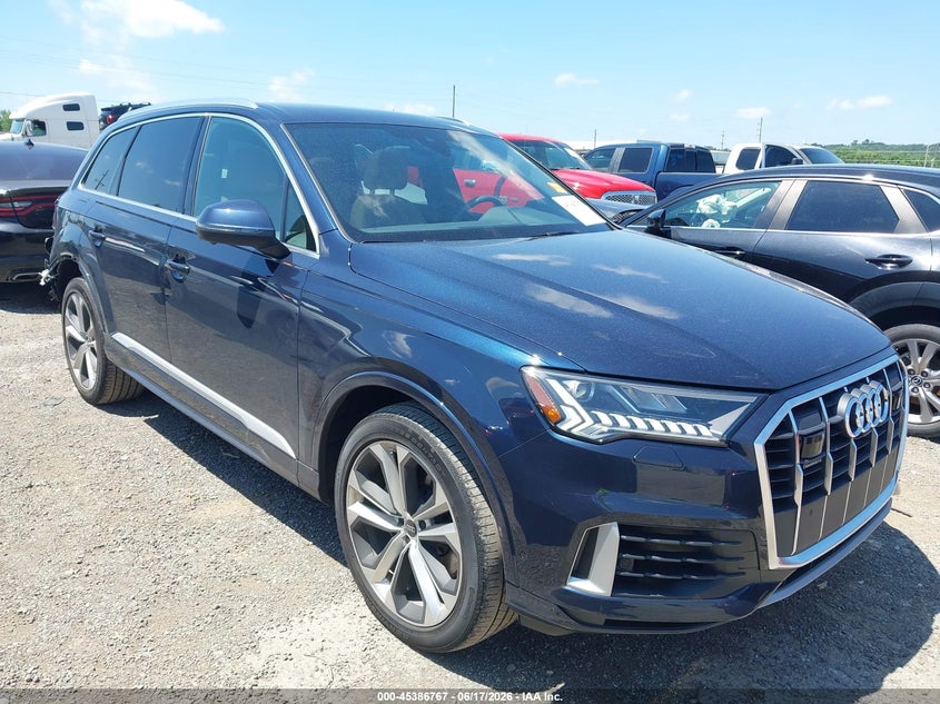 2024 Audi Q7 VIN WA1LXBF76RD000920 IAAI salvage auction — REAR END, Clear (Arkansas), sold $19,800 on 2026-08-01 (photo 1)