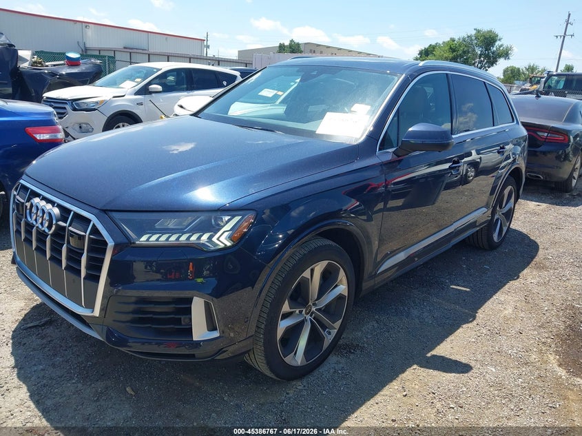 2024 Audi Q7 VIN WA1LXBF76RD000920 IAAI salvage auction — REAR END, Clear (Arkansas), sold $19,800 on 2026-08-01 (photo 2)