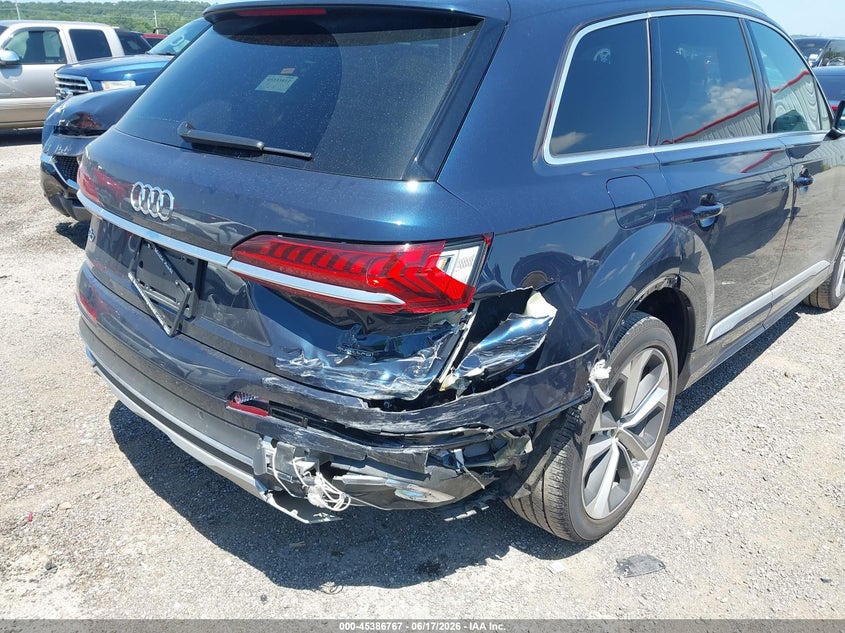 2024 Audi Q7 VIN WA1LXBF76RD000920 IAAI salvage auction — REAR END, Clear (Arkansas), sold $19,800 on 2026-08-01 (photo 6)