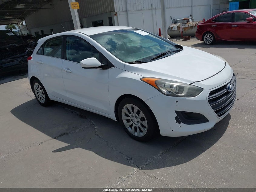 2017 Hyundai Elantra VIN KMHD35LH2HU376738 IAAI salvage auction — NORMAL WEAR, Clear (North Carolina), sold $1,050 on 2026-07-15 (photo 1)