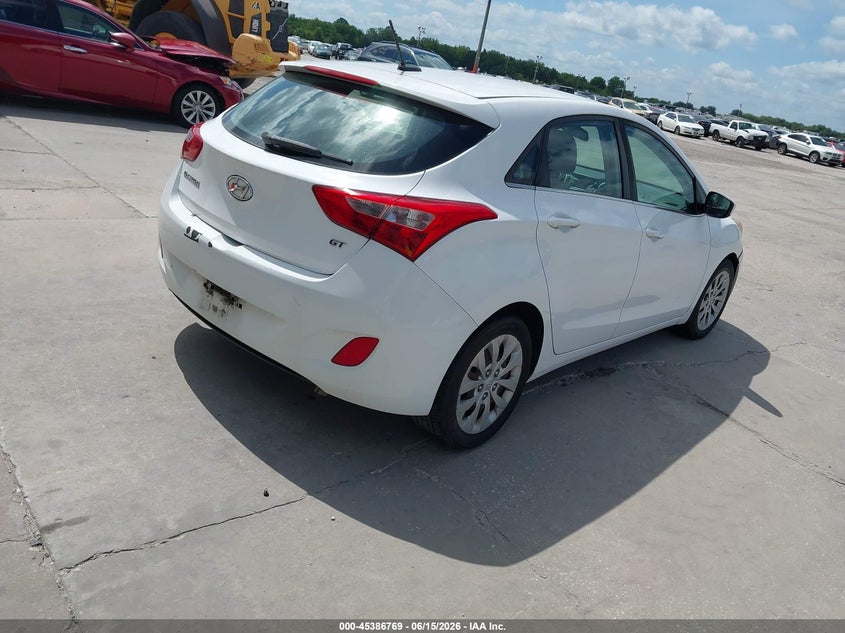 2017 Hyundai Elantra VIN KMHD35LH2HU376738 IAAI salvage auction — NORMAL WEAR, Clear (North Carolina), sold $1,050 on 2026-07-15 (photo 4)