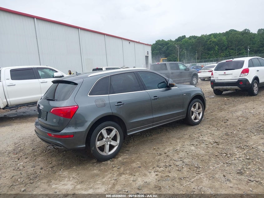 2012 Audi Q5 VIN WA1DKAFP6CA108458 IAAI salvage auction — NORMAL WEAR, Repossession Paperwork (Georgia), sold $550 on 2026-07-23 (photo 4)