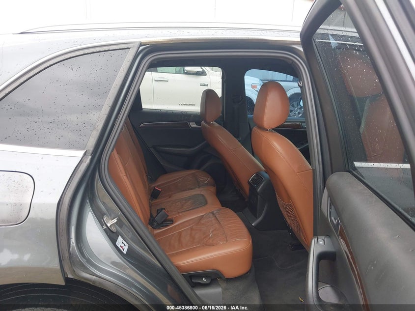 2012 Audi Q5 VIN WA1DKAFP6CA108458 IAAI salvage auction — NORMAL WEAR, Repossession Paperwork (Georgia), sold $550 on 2026-07-23 (photo 8)